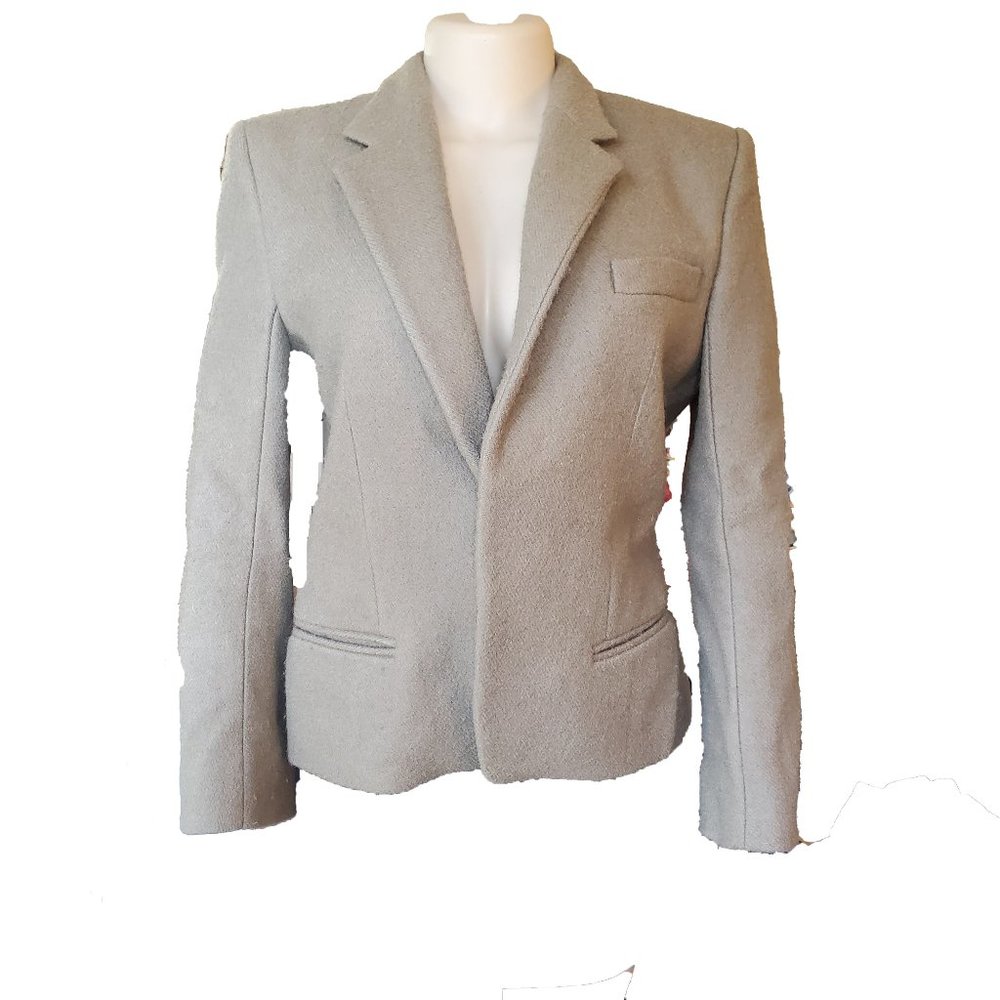 Haider Ackermann Brown Tweed Wool Jacket